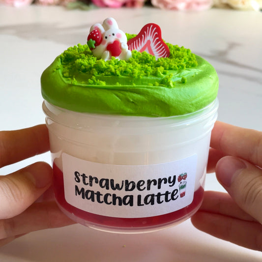 Strawberry Matcha Latte